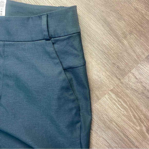 Lululemon The Lab Straight Leg Pants Size 4 Dark Teal Trousers - Picture 8 of 11